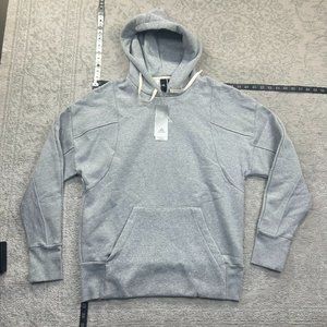 Adidas Men's Small Gray Long Sleeve Hoodie Sweater